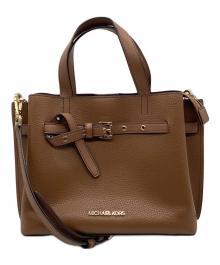 MICHAEL KORS（マイケル・コース）の古着「2WAYバッグ　MICHAEL KORS　ブラウン」｜ブラウン