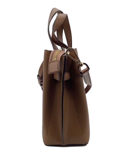 MICHAEL KORS（マイケル・コース）MICHAEL KORS (マイケル・コース) 2WAYバッグ　MICHAEL KORS　ブラウン ブラウンの古着・服飾アイテム