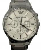 EMPORIO ARMANIエンポリオ アルマーニ）の古着「腕時計」｜シルバー