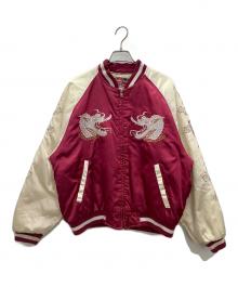 HOUSTON（ヒューストン）の古着「スカジャン」｜レッド