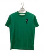 PUMAプーマ）の古着「M PUMA X AMI GRAPHIC TEE　AMI Alexandre Mattiussi」｜グリーン