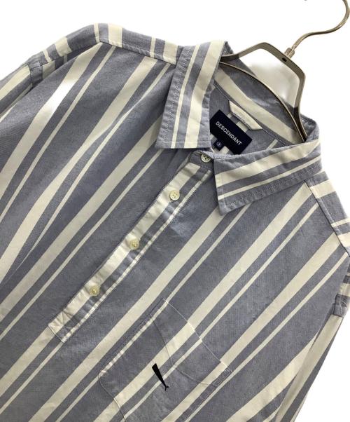 DESCENDANT（ディセンダント）DESCENDANT (ディセンダント) 長袖シャツ ブルー サイズ:3の古着・服飾アイテム