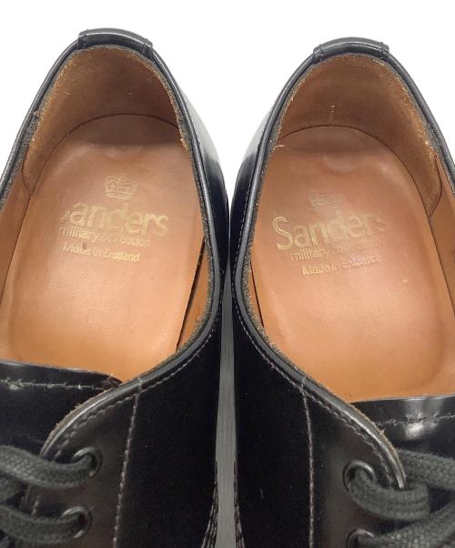 SANDERS（サンダース）SANDERS (サンダース) Military Derby Shoes　SANDERS　メンズ　26cm ブラック サイズ:7の古着・服飾アイテム