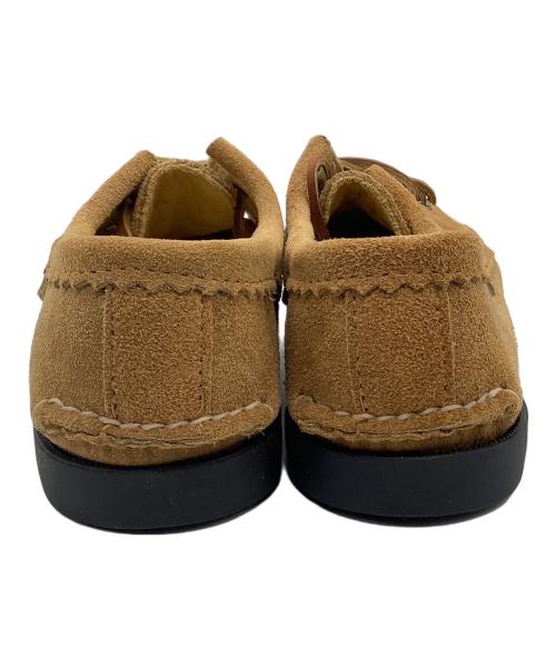 QUODDY TRAIL（クオッディ トレイル）QUODDY TRAIL (クオッディ トレイル) デッキシューズquoddy trailベージュSIZE 7 1/2SHIPS別注 ベージュ サイズ:SIZE 7 1/2の古着・服飾アイテム