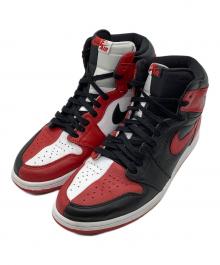 NIKE（ナイキ）の古着「ハイカットスニーカー　NIKE　メンズ　29cm」｜レッド×ブラック