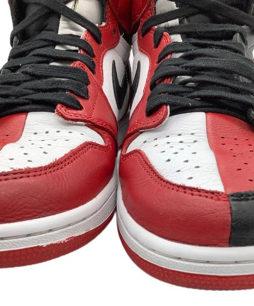 NIKE（ナイキ）NIKE (ナイキ) ハイカットスニーカー　NIKE　メンズ　29cm レッド×ブラック サイズ:29cmの古着・服飾アイテム