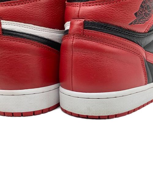 NIKE（ナイキ）NIKE (ナイキ) ハイカットスニーカー　NIKE　メンズ　29cm レッド×ブラック サイズ:29cmの古着・服飾アイテム