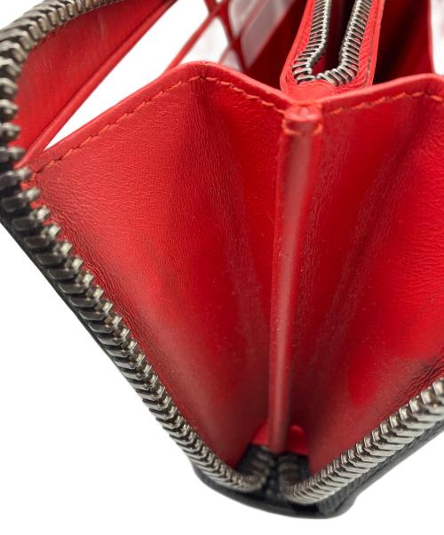 Christian Louboutin（クリスチャン・ルブタン）Christian Louboutin (クリスチャン・ルブタン) 長財布　Christian Louboutin　ラウンドファスナー　ブラック　スタッズ欠品有 ブラックの古着・服飾アイテム