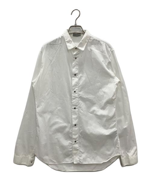 Dior（ディオール）Dior (ディオール) 長袖シャツ　DIOR　ホワイト　ヨゴレ有 ホワイト サイズ:SIZE 39の古着・服飾アイテム