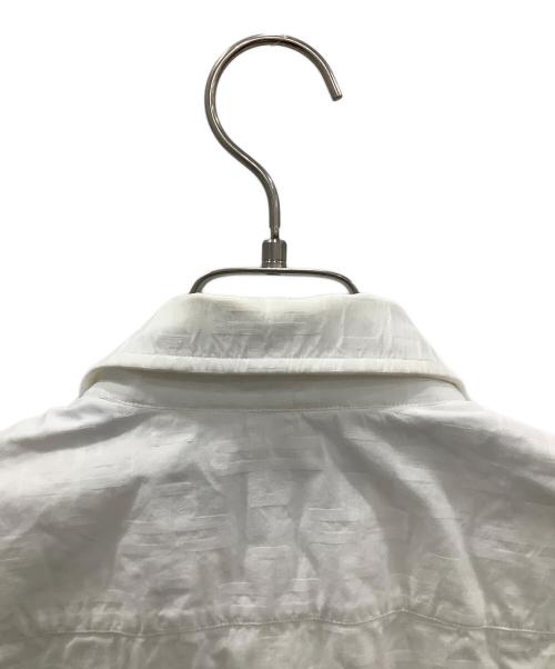 LOUIS VUITTON（ルイ ヴィトン）LOUIS VUITTON (ルイ ヴィトン) 長袖シャツ　LOUIS VUITTON　ヨゴレ有 ホワイト サイズ:SIZE Mの古着・服飾アイテム