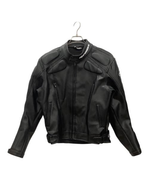 Alpinestars（アルパインスターズ）Alpinestars (アルパインスターズ) レザージャケット ブラック サイズ:Mの古着・服飾アイテム