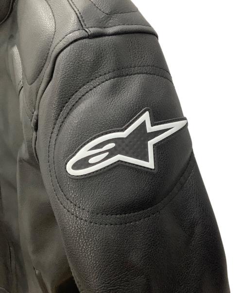 Alpinestars（アルパインスターズ）Alpinestars (アルパインスターズ) レザージャケット ブラック サイズ:Mの古着・服飾アイテム