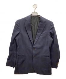 BLACK LABEL CRESTBRIDGE（ブラックレーベル クレストブリッジ）の古着「テーラードジャケット　	BLACK LABEL CRESTBRIDGE　メンズ　ネイビー」｜ネイビー