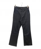 Wrangler×N.HOOLYWOODラングラー×エヌ ハリウッド）の古着「フレアパンツ　Wrangler　N.HOOLYWOOD　ブラック　WS0129」｜ブラック
