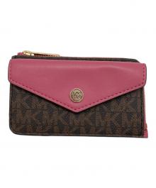 MICHAEL KORS（マイケルコース）の古着「コインケース」｜ブラウン×ピンク