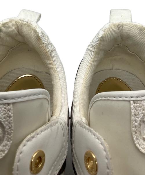 MICHAEL KORS（マイケル・コース）MICHAEL KORS (マイケル・コース) スニーカー　MICHAEL KORS　レディース　ブラウン×ホワイト　24cm　 ブラウン×ホワイト サイズ:24cmの古着・服飾アイテム