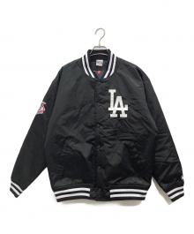 Fanatics（ファナティクス）の古着「スタジャン　FANATICS　メンズ」｜ブラック