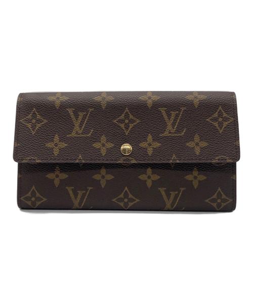 LOUIS VUITTON（ルイ ヴィトン）LOUIS VUITTON (ルイ ヴィトン) 長財布　LOUIS VUITTON　M61725　モノグラム　ポシェット・ポルトモネ クレディの古着・服飾アイテム