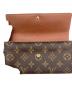 中古・古着 LOUIS VUITTON (ルイ ヴィトン) 長財布　LOUIS VUITTON　M61725　モノグラム　ポシェット・ポルトモネ クレディ：20000円