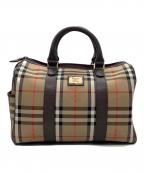 BURBERRYバーバリー）の古着「ハンドバッグ　BURBERRY　ノバチェック」