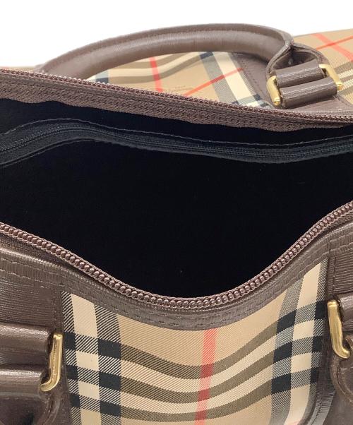 BURBERRY（バーバリー）BURBERRY (バーバリー) ハンドバッグ　BURBERRY　ノバチェックの古着・服飾アイテム