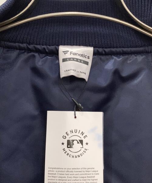 Fanatics（ファナティクス）Fanatics (ファナティクス) ブルゾン　Fanatics　メンズ　ネイビー　Ｌ　タグ付　ML2322FW0041 ネイビー サイズ:Ｌの古着・服飾アイテム