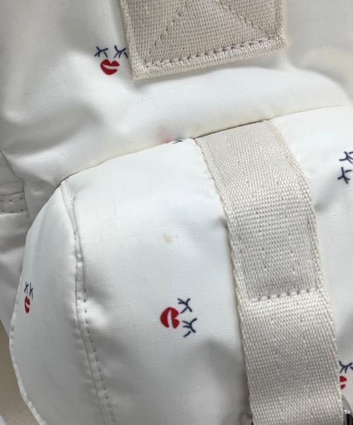 LeSportsac（レスポートサック）LeSportsac (レスポートサック) PUFFY 2WAY バック　LeSportsac　神崎 恵 コラボ ホワイトの古着・服飾アイテム