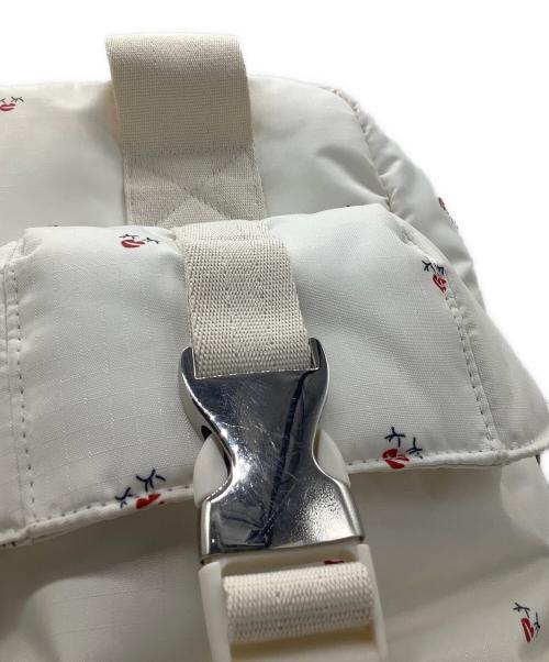 LeSportsac（レスポートサック）LeSportsac (レスポートサック) PUFFY 2WAY バック　LeSportsac　神崎 恵 コラボ ホワイトの古着・服飾アイテム
