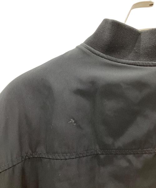 I AM WHAT I AM（アイアム・ウェイト・アイアム）I AM WHAT I AM (アイアム・ウェイト・アイアム) MA-1ジャケット　I AM WHAT I AM　メンズ　ブラック　ニオイ有 ブラック サイズ:Lの古着・服飾アイテム