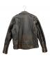 DIESEL (ディーゼル) ダブルライダースジャケット ブラック サイズ:M　　　　　　　：40000円
