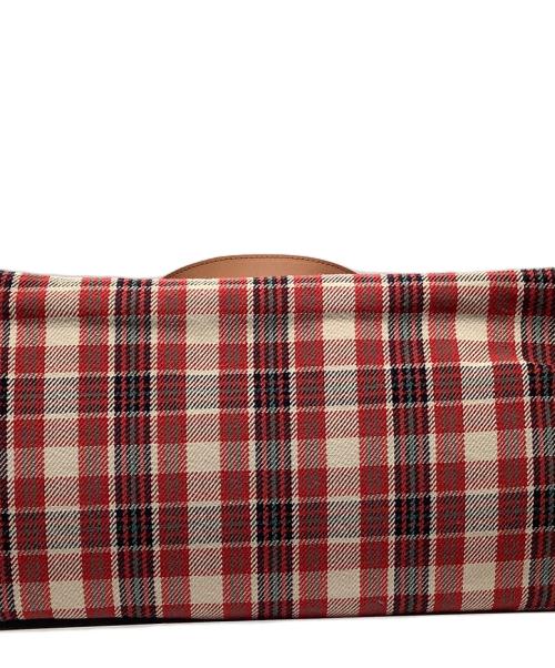 WINE LABEL for SHIPS（ワインレーベル フォーシップス）WINE LABEL for SHIPS (ワインレーベル フォーシップス) トートバッグ レッドの古着・服飾アイテム