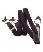 ALBERT THURSTONアルバートサーストン）の古着「サスペンダー」｜ブラウン