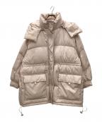 Snidelスナイデル）の古着「ダウンジャケット　Snidel　レディース　ピンク」｜ピンク