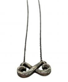 TIFFANY & Co.（ティファニー）の古着「ネックレス　Tiffany & Co.　パロマ・ピカソ ダブルラビングハートネックレス　	SILVER925」