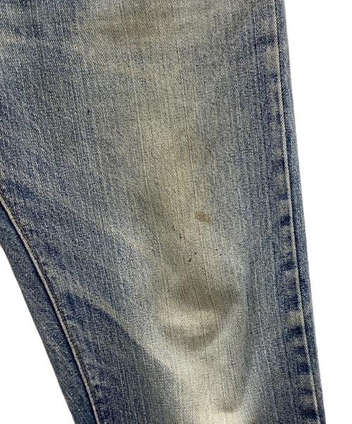 LEVI'S（リーバイス）LEVI'S (リーバイス) ビンテージデニムパンツ　LEVI'S　70’s 66前期 ボタン裏5 42TALON バックポケット裏シングルステッチ インディゴ サイズ:SIZE 83.5cm (W33)の古着・服飾アイテム