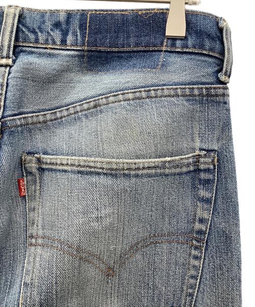 LEVI'S（リーバイス）LEVI'S (リーバイス) ビンテージデニムパンツ　LEVI'S　70’s 66前期 ボタン裏5 42TALON バックポケット裏シングルステッチ インディゴ サイズ:SIZE 83.5cm (W33)の古着・服飾アイテム