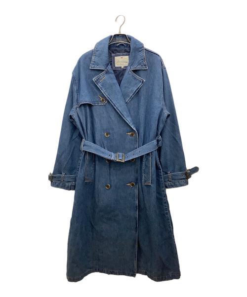 LEVI'S（リーバイス）LEVI'S (リーバイス) デニムトレンチコート　LEVI'S　タグ付　ネイビー ネイビー サイズ:Lサイズの古着・服飾アイテム