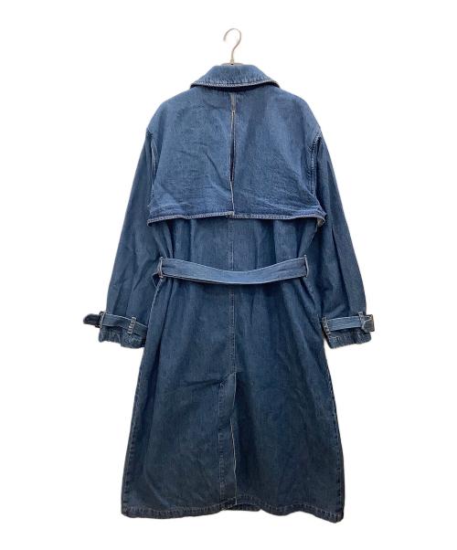 LEVI'S（リーバイス）LEVI'S (リーバイス) デニムトレンチコート　LEVI'S　タグ付　ネイビー ネイビー サイズ:Lサイズの古着・服飾アイテム