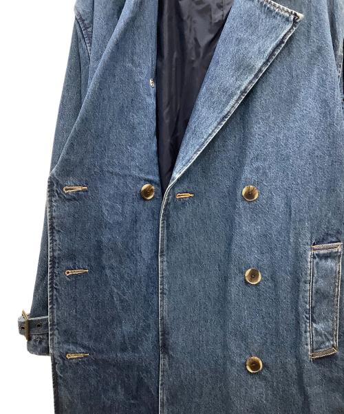 LEVI'S（リーバイス）LEVI'S (リーバイス) デニムトレンチコート　LEVI'S　タグ付　ネイビー ネイビー サイズ:Lサイズの古着・服飾アイテム
