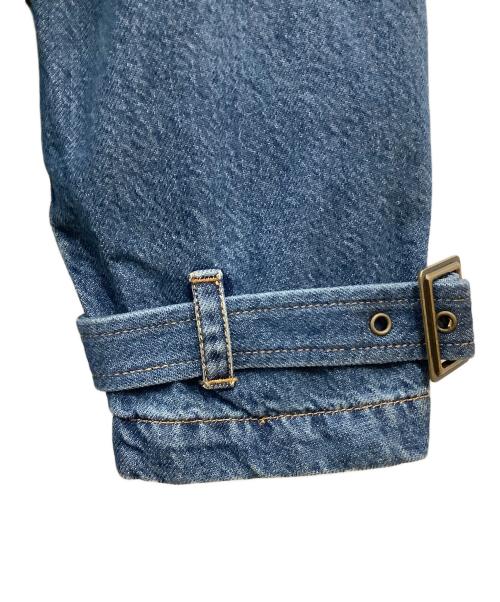 LEVI'S（リーバイス）LEVI'S (リーバイス) デニムトレンチコート　LEVI'S　タグ付　ネイビー ネイビー サイズ:Lサイズの古着・服飾アイテム