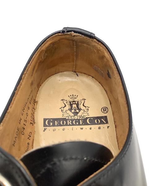 GEORGE COX（ジョージコックス）GEORGE COX (ジョージコックス) ラバーソールシューズ　GEORGE COX　ブラック ブラック サイズ:SIZE 23.5cmの古着・服飾アイテム