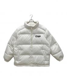 GAP（ギャップ）の古着「ダウンジャケット　GAP　メンズ　ホワイト　2022年秋冬　各所ヨゴレ有」｜ホワイト