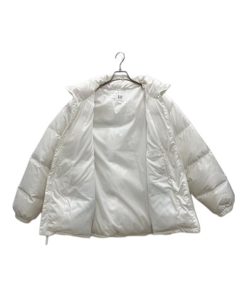 GAP（ギャップ）GAP (ギャップ) ダウンジャケット　GAP　メンズ　ホワイト　2022年秋冬　各所ヨゴレ有 ホワイト サイズ:Lの古着・服飾アイテム