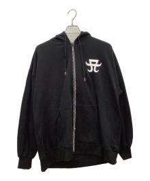 EGOIST（エゴイスト）の古着「ジップパーカー　EGOIST　レディース　ブラック　浜崎あゆみ 25周年ライブ パーカー」｜ブラック