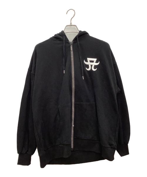 EGOIST（エゴイスト）EGOIST (エゴイスト) ジップパーカー　EGOIST　レディース　ブラック　浜崎あゆみ 25周年ライブ パーカー ブラック サイズ:Freeの古着・服飾アイテム