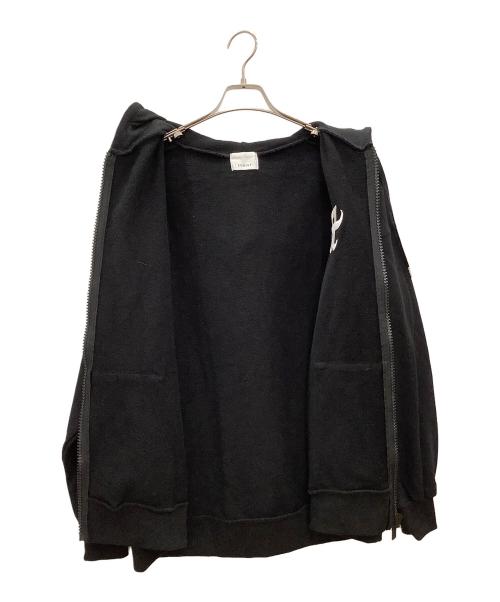 EGOIST（エゴイスト）EGOIST (エゴイスト) ジップパーカー　EGOIST　レディース　ブラック　浜崎あゆみ 25周年ライブ パーカー ブラック サイズ:Freeの古着・服飾アイテム
