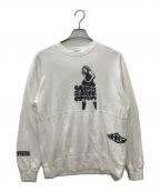 Hysteric Glamourヒステリックグラマー）の古着「スウェット　Hysteric Glamour　メンズ　ホワイト」｜ホワイト