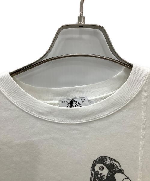 Hysteric Glamour（ヒステリックグラマー）Hysteric Glamour (ヒステリックグラマー) スウェット　Hysteric Glamour　メンズ　ホワイト ホワイト サイズ:Ｌの古着・服飾アイテム