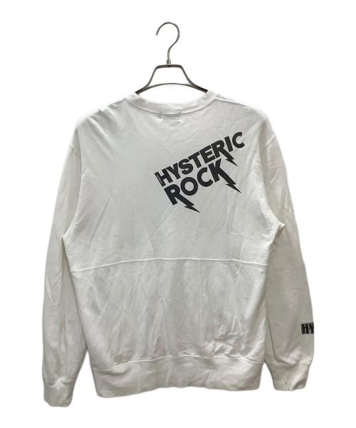 Hysteric Glamour（ヒステリックグラマー）Hysteric Glamour (ヒステリックグラマー) スウェット　Hysteric Glamour　メンズ　ホワイト ホワイト サイズ:Ｌの古着・服飾アイテム