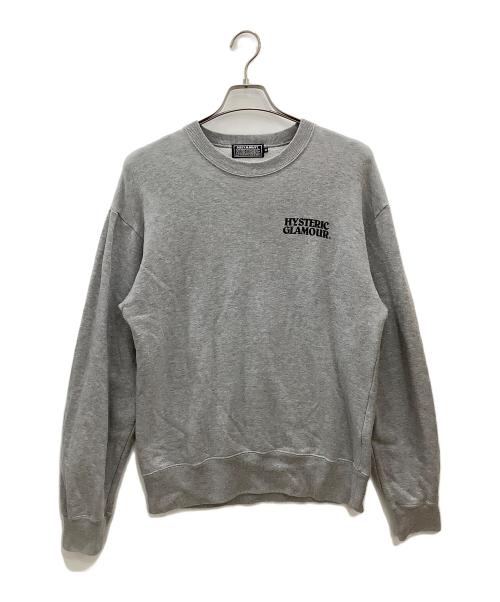 Hysteric Glamour（ヒステリックグラマー）Hysteric Glamour (ヒステリックグラマー) スウェット　Hysteric Glamour　メンズ　グレー　	PSYCHEDELICスウェット グレー サイズ:Mの古着・服飾アイテム